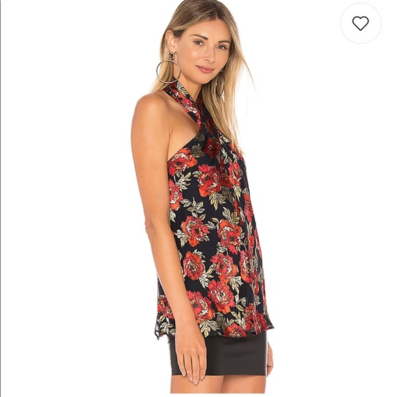 [Amanda Uprichard] Amour Beckett Key Hole Halter - Picture 2 of 7